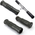SquEqu 4 Pack LAT Pulldown Machine Straight Bar Grips Non-Slip Tricep Bar Rubber Grips for Fitness LAT and Lift Pulley