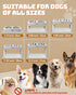 Elevated Dog Bowls, Feeder with 2 Stainless Steel Bowls & 1 Slow Feeder, Adjustable Height Stand