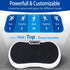 ZENY Vibration Plate Exercise Machine, Whole Body Workout Vibration Fitness Platform for Weight Loss, Toning Wellness