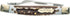 Uncle Henry Next Gen Staglon 807UHCP JR 3-Blade 4.8in Folding Knife with 2in Stainless Steel Clip-Point Blade, Sheepsfoot Blade, Spey-Point Blade, and Staglon Handle for Hunting, Camping, EDC by Uncle Henry