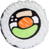 Pearhead Sushi Plush Toys, Durable Squeaky Dog Toy Set, Soft Chew Toys, Gifts for Pet Owners, Set of 3