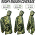 WINWAY Military Style Poncho - Multi Use Rip-Stop Camouflage Raincoat