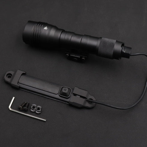 LThyzszb Remote Pressure Switch Mount Plate Aluminum, for HL-X Weapon Lights Tape Switch Mounting.