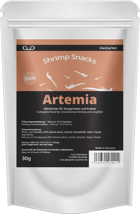 GlasGarten Artemia Shrimp Snacks Tabs 30g