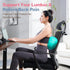 Small 9 Inch Exercise Ball, Mini Pilates Anti Burst Slip Resistant Yoga Ball for Stability, Fitness, Therapy & Core