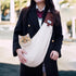 Dog Sling Carrier for Small Dogs, Adjustable Strap Reversible Front Dog Carrier, Hands-Free Pet Papoose Bag for Travel