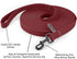 9m Dark Red Heavy Duty Training Dog Leash with Anti-Slip Handle, Waterproof for Outdoor Activities