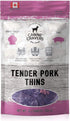 Canine Cravers Single Ingredient Dog Treats, Human Grade Air Dried Pet Food, Pork Thin Tenders, 5.3 oz
