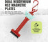 Magnetic Golf Club Brush Groove Cleaner, Detachable with Premium Nylon Bristles, Golf Bag Accessories