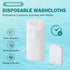Treeroot 42 Pcs Disposable Compressed Towels, Disposable Washcloths for Adults, Disposable Towels for Travel, Thicker