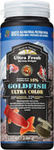 Ultra Fresh Sinking Goldfish Food, Color Enhancing, Balanced Diet, Slow Sinking Pellets, 4.6 oz