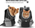 Dog Backpack Carrier - Pet Travel Carriers for Small Dogs and Cats, Convenient Pet Travel Backpack