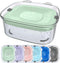 AONKEY 3L Dog Water Bowl, 101oz No Spill Large Anti Splash Dispenser for Sloppy Drinkers (Sprout Green)