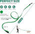 Heavy Duty 6ft Dog Leash with Padded Double Handles for Training & Walking, Reflective Stitching