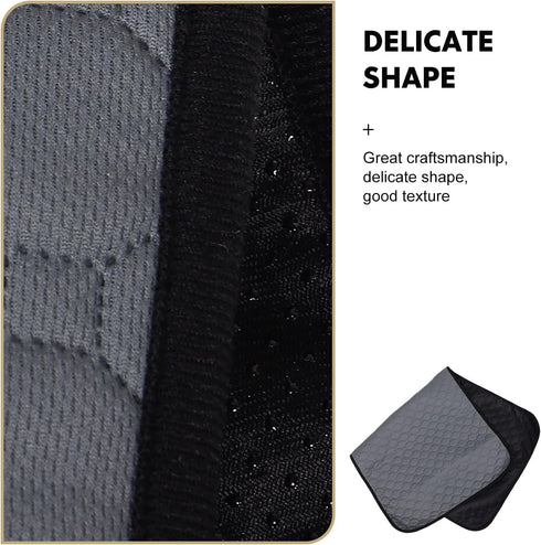 60x120cm, 3pcs Healifty Washable Reusable Pet Training Pads Waterproof Absorbent Non-Slip Puppy Dog Pee Pads for Indoor