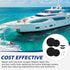 Scupper Flapper Replacement for FSRK-3-DP TH Marine Boat Scupper Flappers Repair Kit - 1 1/2" and 1 3/4" Scupper Valves