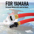Flush Hose Adapter Kit for Yamaha Waverunner Jet Ski PWC Boats, Red
