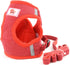 Zunea No Pull Dog Harness and Leash Set for Small Dogs, Adjustable Reflective Vest Harness for Chihuahua, Red XS
