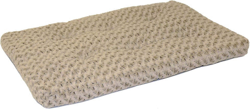 MidWest Homes for Pets Deluxe Dog Beds, Super Plush for Dog Crates, Machine Wash & Dryer Friendly, Mocha (46.0" L x