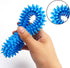 2Pcs Pet Chew Ring Toy, Soft Dental Rubber Spike Ring Chew Toy for Cat and Dogs (9cm)