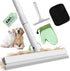 Carpet Rake for Pet Hair Removal Tool - 4 in 1 Pet