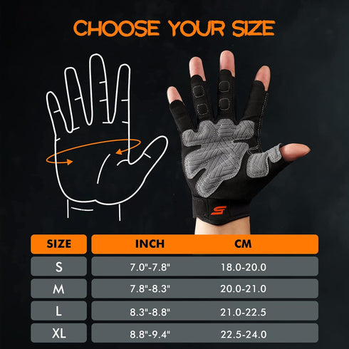 SueStar 2022, Workout Gloves - Men Women Weight Lifting Gym Gloves with Full Palm Protection, Excellent Grip, Ultra