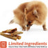 Beef Dog Chew Twist Sticks - 10pcs/Pack Puffed Human Grade Beef Dog Treat Sticks, Rawhide Alternative
