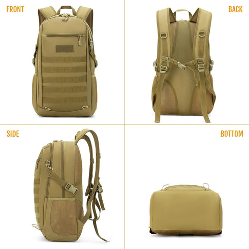 HUNTVP 10L/20L Mini Daypack - Military MOLLE Backpack Rucksack Gear Tactical Assault Pack Bag for Hunting, Camping,