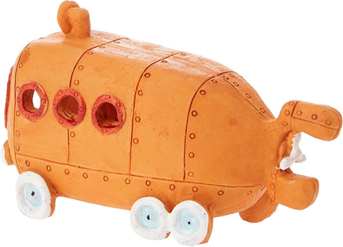 Nickelodeon Spongebob Squarepants Resin Decoration - Bikini Bottom Bus for Aquarium and Fish Tanks (SBR60) Orange