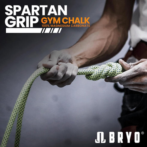 Spartan Grip Loose Chalk Bag Refill - 3.5oz Premium Sports Chalk for Weightlifting, Climbing, and Gymnastics