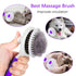 Cat Self Cleaning Slicker Brush, Skin Friendly Grooming Tool for Shedding Dogs and Cats, Easy to Remove Hair