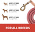 Mile High Life Reflective Dog Leash, Strong Nylon Heavy Duty Dog Training Leash for Small Medium Large Dogs (Red, 72