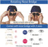 Unisex V-640asa Fitness Swim Goggles with Curved Lens