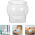 HOOWIFFY Desktop Ecological Fish Tank Aquarium Bowl, Shatter-Resistant Plastic Fish Container with Micro Landscape