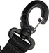 Scuba Choice Diving Black Snappy Coil Camera Lanyard Clip - 1.3m Coil with QB Buckles