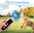 Bousnic Dog Shock Collar for 2 Dogs (8-120lbs), Waterproof Rechargeable Electric Training Collar with Remote, Beep