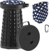 ALEVMOOM 2026 Upgraded 18.1" Collapsible Stool with Cushion & Carry Bag, 600lbs
