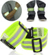 Reflective Running Gear Bands Belt for Night Walking, Safety Bands for Runners, Bicycle Pants Cuff Bands, 2 Bands
