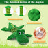 Squeaky Dog Toy for Small Medium Large Dogs - Crocodile Shaped Tug of War Interactive Plush Toy