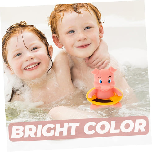 Swimming Cartoon Baby Bath Electronic Water Temperature Gauge for Infants Waterproof Pool Floating Design for Baby