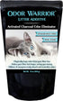 Odor Warrior Cat Litter Deodorizer with Ultra Absorbing Activated Charcoal | Fragrance Free Litter Solution