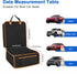 2 Pack CoverBlack45"X 21"2pack Dog Front Seat Covers for Car,Pet Front Car Seat Cover,Scratch-Proof Pet Seat Cover