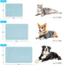 Mora Pets Dog Cooling Mat, Breathable Washable Pad for Indoor Outdoor Pets, Non-Slip Bottom, 28 x 22 inch Light Blue