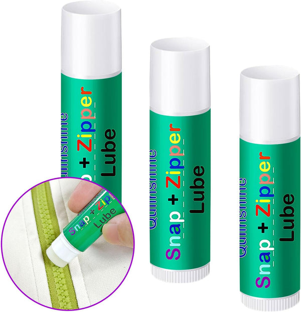 Qulinshine Zipper Wax and Snap Lube Stick Tube for Boat Accessories, Marine Zipper