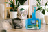 Fresh Step 4 in 1 Deluxe Cat Litter Cleanup Kit, Includes Cat Scoop, Dust Pan, Broom, Caddy