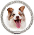 Elegance Full Diamond Dog Collar - 16 inch Soft Necklace with Magnetic Clasp for Weddings and Daily Walks