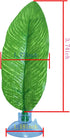 DOBA No Wire Betta Bed Leaf Hammock, Silk Betta Fish Leaf Hammocks Pad Lounger Toys Lightweight and Realistic Fish Hideout Plastic Aquarium Plants Accessories for Fish Tank Decorations (2pcs), Green by DOBA