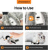 ipawspace Interactive Flapping Bird Cat Toy with Catnip, Musical Sound (can Turn Off), Satisfy Cat's Natural Huting