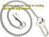 XMHBG 24inch Dog Seat Belt for Car - Stainless Steel Pet Safety Restraint, Vehicle Travel Harness & Crash-Proof Tether