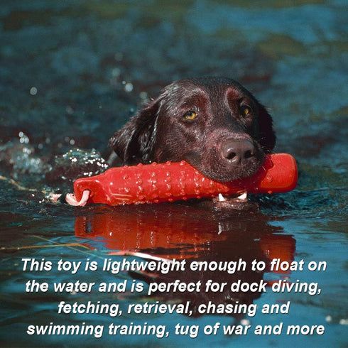 Dog Float Toy, Retriever Training Dummy, Interactive Throw Toy for Small, Medium, Large Dogs